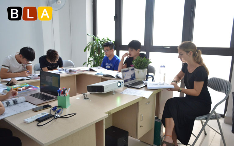 Hoc tieng Duc du hoc nghe tai BLA