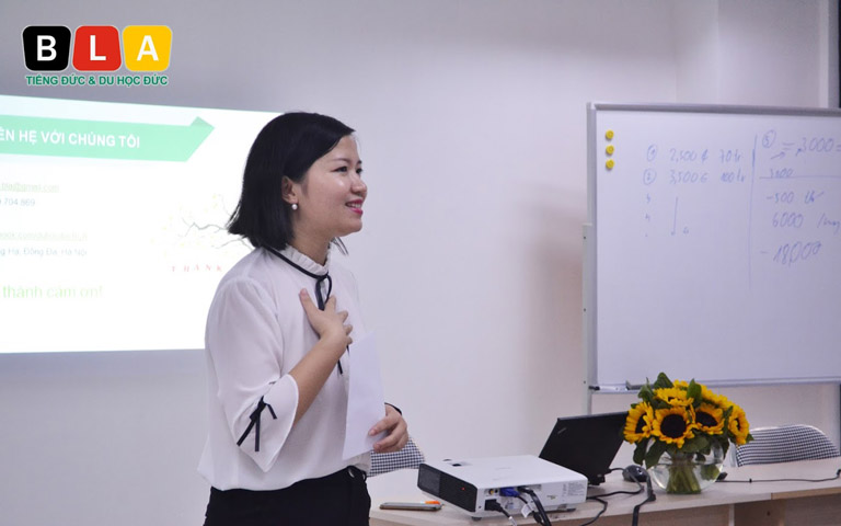 Mot lop hoc tieng duc tai BLA 1