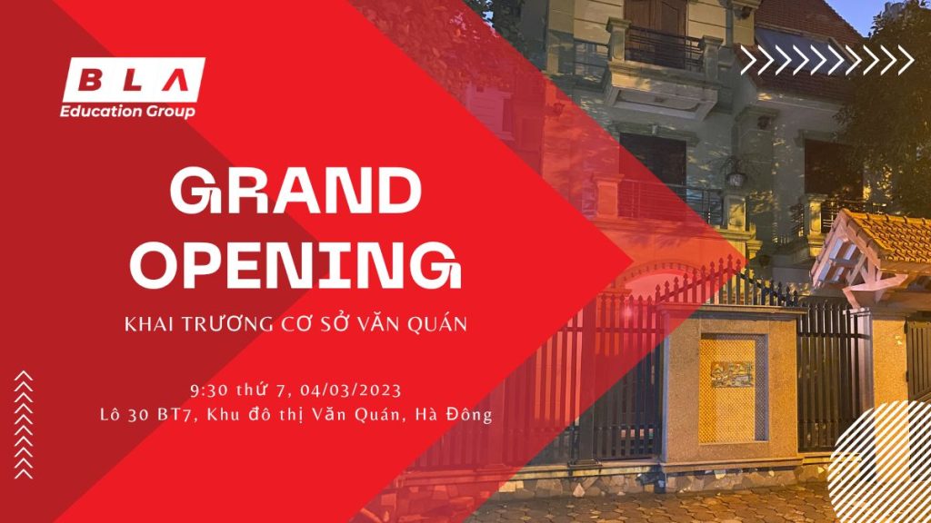 GrandOpening Khai truong co so Ha Dong